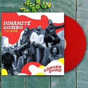 LP DINAMITE COMBO FEAT DJ HUM - DANGE ZONE VINYL 7 POLEGADA VERMELHO