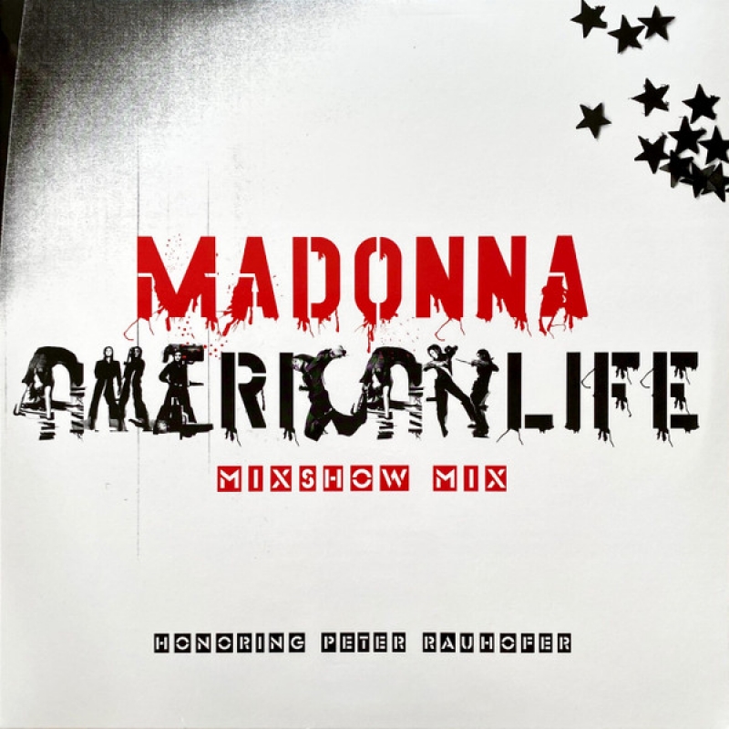LP Madonna - American Life Mixshow Mix Honoring Peter Rauhofer IMPORTADO LACRADO