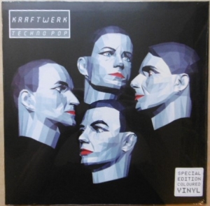 LP Kraftwerk - Techno Pop VINYL TRANSPARENTE IMPORTADO LACRADO