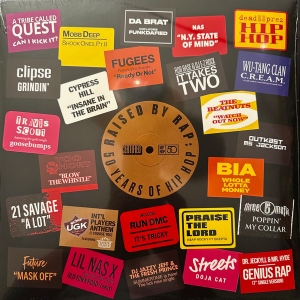 LP 50 Years Of Hip Hop - Raised By Rap  VINYL DUPLO IMPORTADO LACRADO