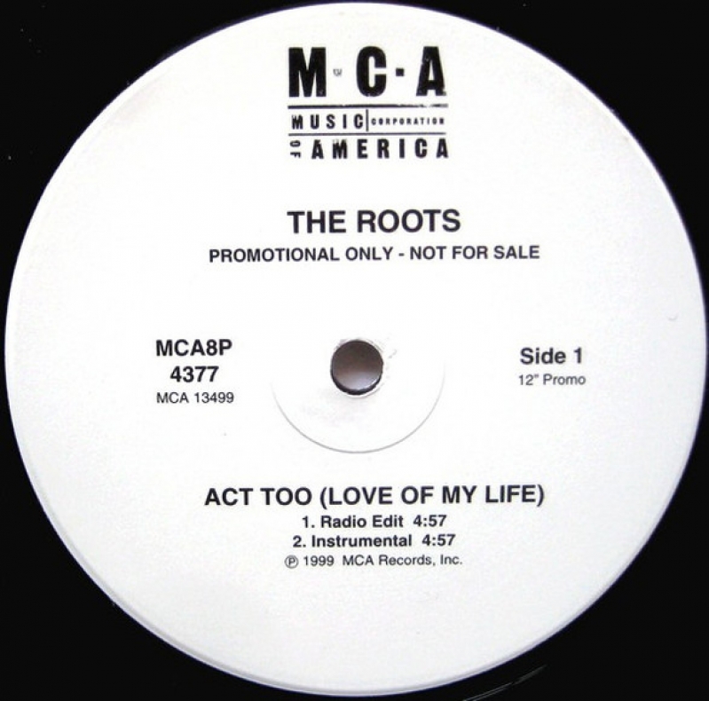 LP The Roots - Act Too  Love Of My Life VINYL