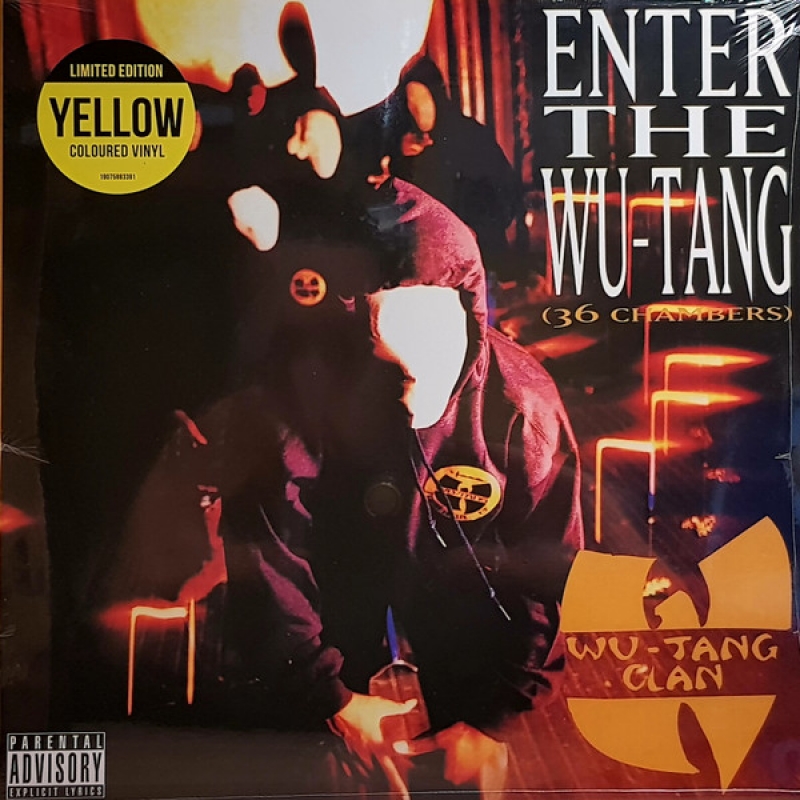 LP Wu Tang Clan - Enter The Wu-Tang 36 Chambers VINYL AMARELO