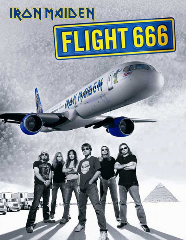 Iron Maiden Flight 666 The Film DVD DUPLO