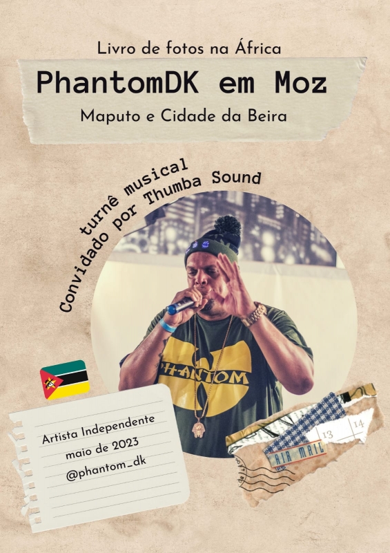 Livro PhantomDk Em Moz - Maputo E Cidade Da Beira