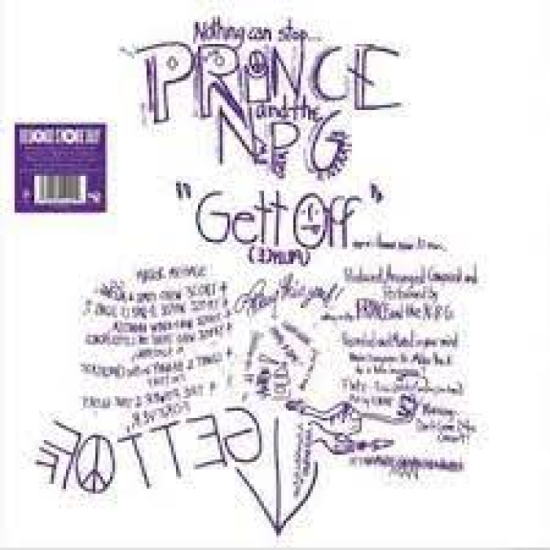 LP Prince And The New Power Generation - Gett Off VINYL  (ONE SIDED) (RSD)