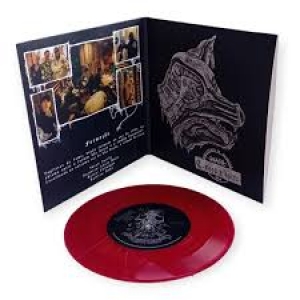 LP Fugitivos da Fema - LP COMPACTO 7 POLEGADA (Capa dupla gatefold de luxo compacto vermelho)