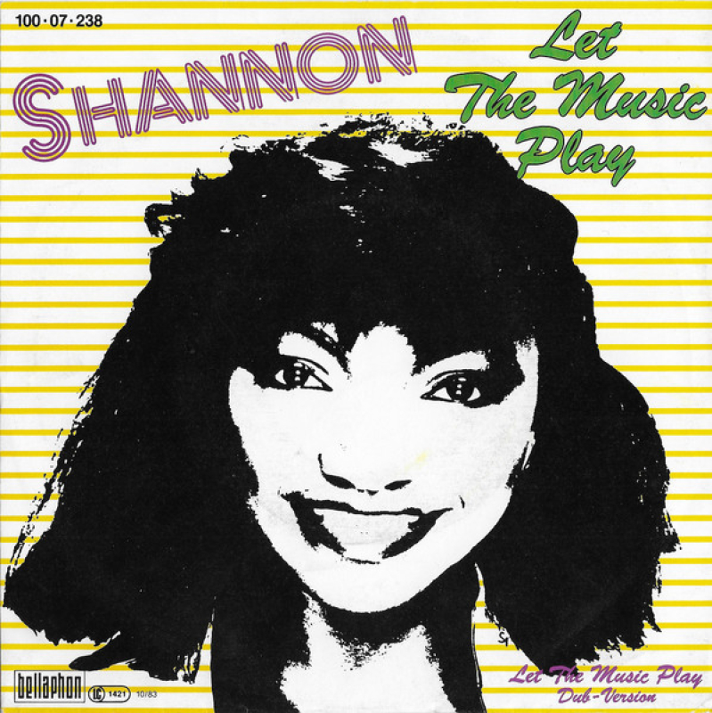 LP Shannon - Let The Music Play VINYL 7 POLEGADA
