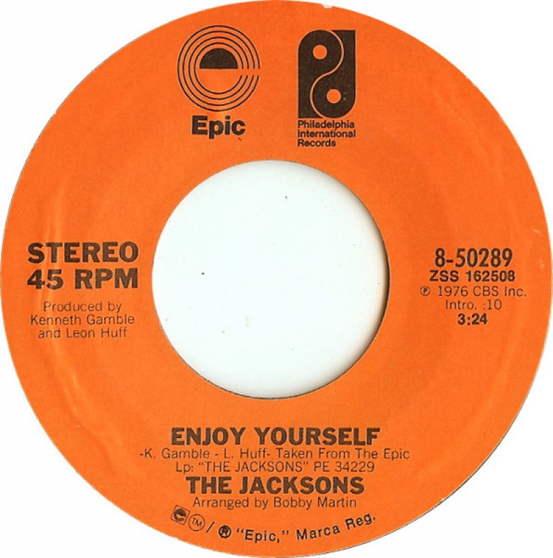 LP The Jacksons - Enjoy Yourself VINYL 7 POLEGADA