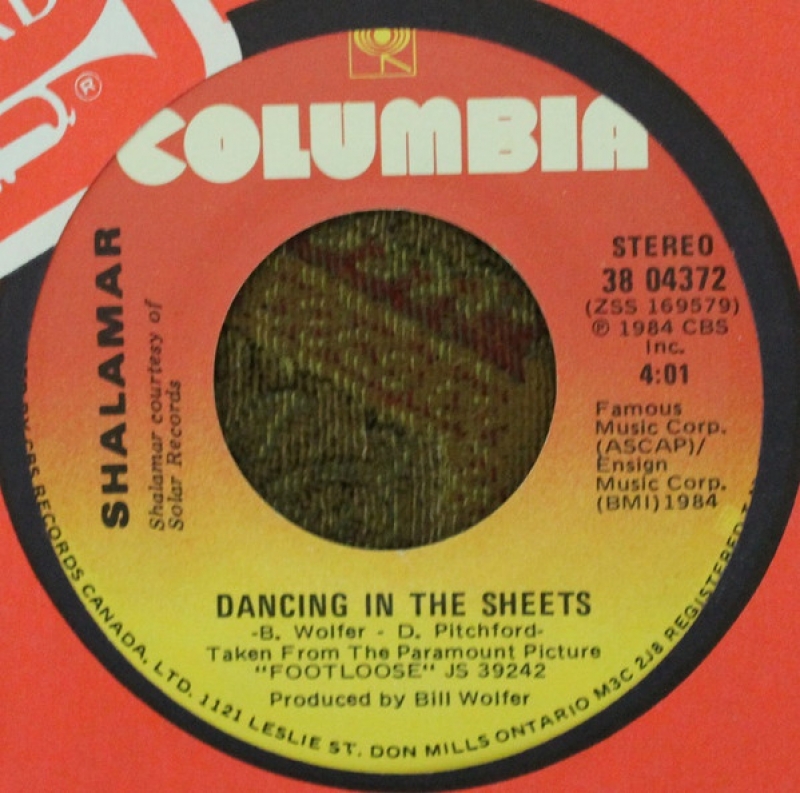 LP Shalamar - Dancing In The Sheets VINYL 7 POLEGADA