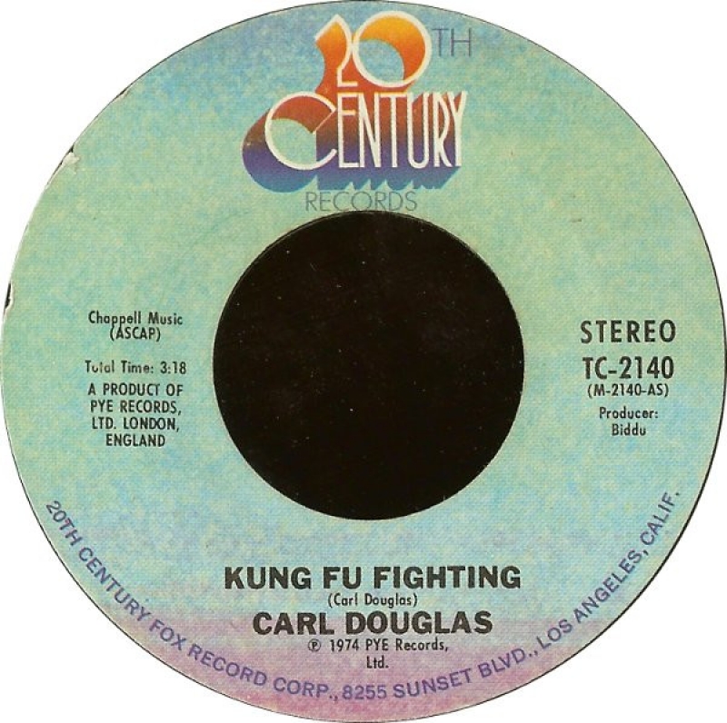 LP Carl Douglas - Kung Fu Fighting e Gamblin Man VINYL 7 POLEGADA
