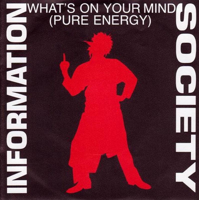 LP Information Society - Whats On Your Mind (Pure Energy) VINYL 7 POLEGADA