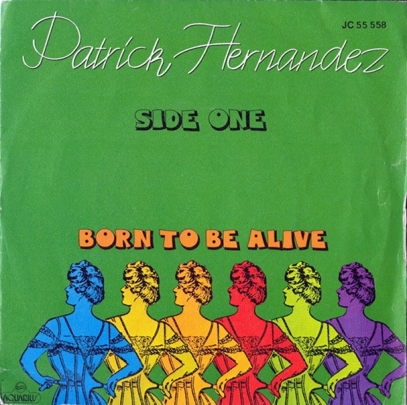 LP Patrick Hernandez - Born To Be Alive VINYL 7 POLEGADA