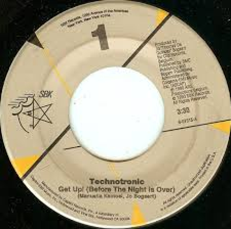 LP Technotronic - Get Up (Before The Night Is Over) VINYL COMPACTO 7 POLEGADA