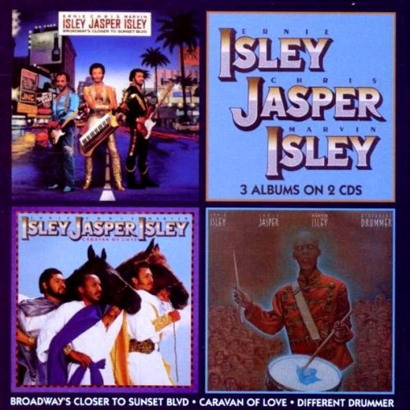 Isley Jasper Isley - Broadways Closer To Sunset Blvd Caravan Of Love Different Drummer CD