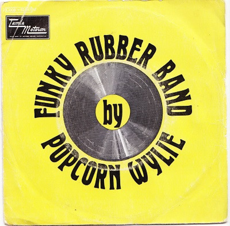 LP Richard Popcorn Wylie - Funky Rubber Band VINYL 7 POLEGADA