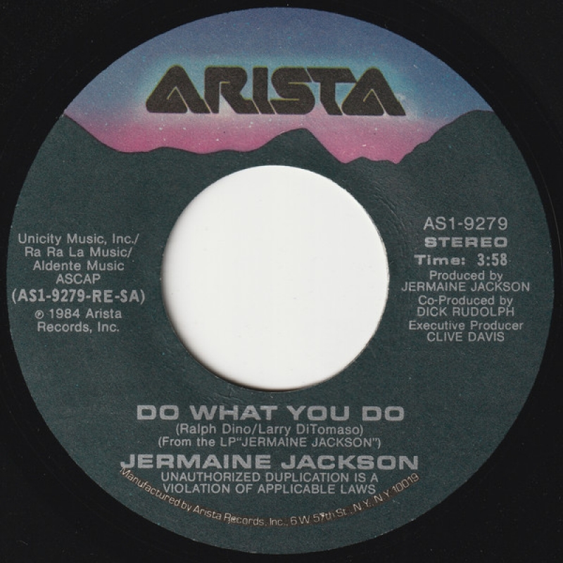 LP Jermaine Jackson - Do What You Do VINIL 7 POLEGADA