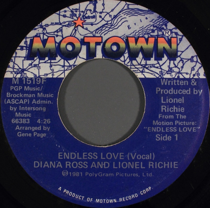 LP Diana Ross And Lionel Richie - Endless Love (VINIL 7 POLEGADAS)