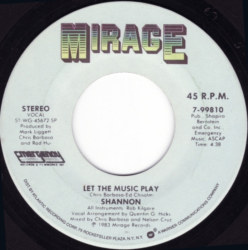 LP Shannon - Let The Music Play