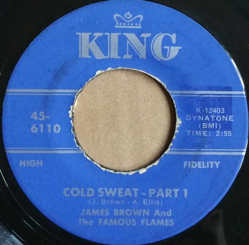LP James Brown And The Famous Flames - Cold Sweat (VINIL 7 POLEGADAS)