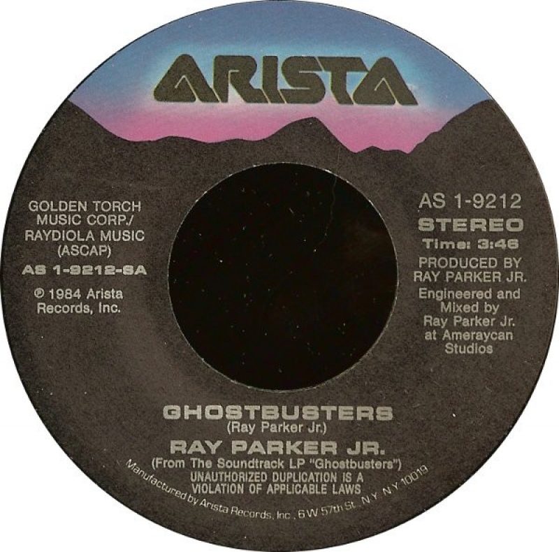 LP Ray Parker Jr - Ghostbusters (VINIL 7 POLEGADAS)