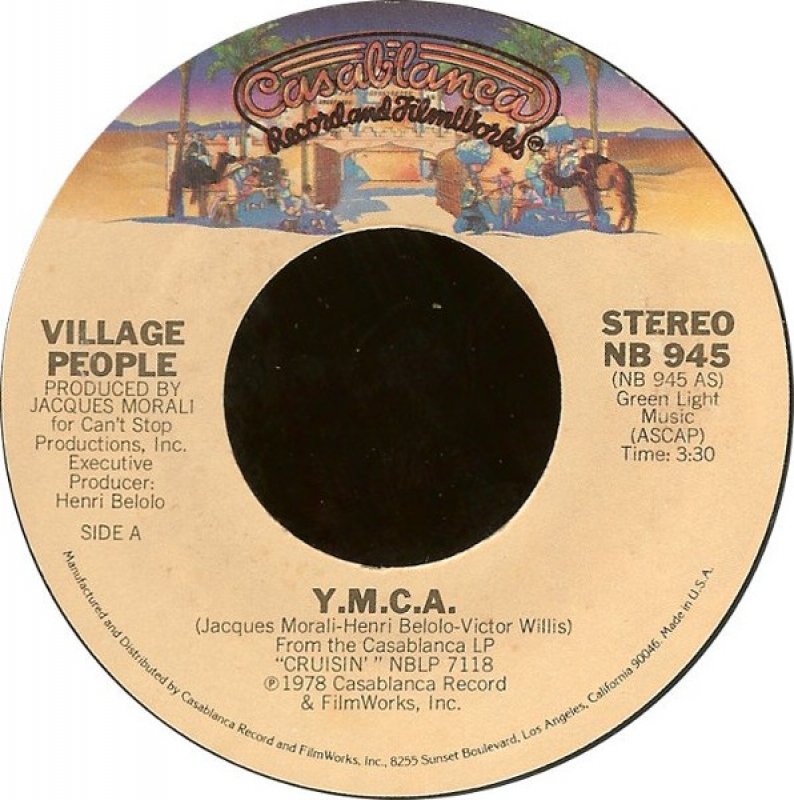 LP Village People - YMCA (VINIL 7 POLEGADAS)