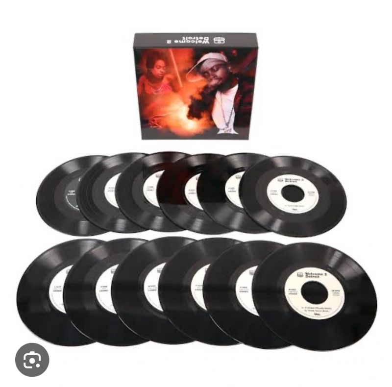 LP Jay Dee aka J Dilla - Welcome 2 Detroit (The 20th Anniversary Edition) BOX 12 LP 7 POLEGADA