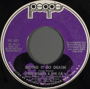 LP Fred Wesley & The JBs - Doing It To Death (VINIL 7 POLEGADAS)