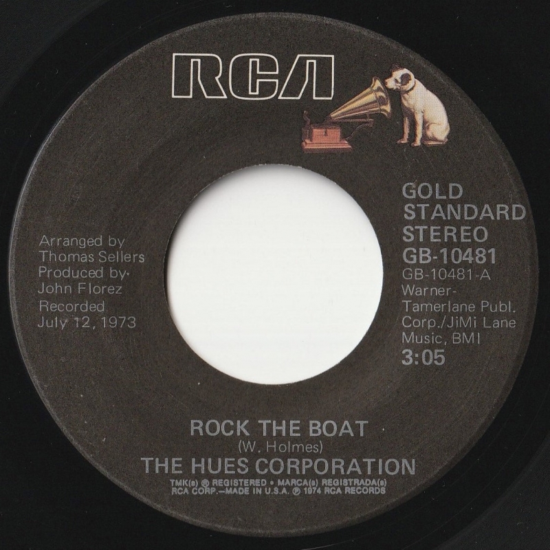 LP The Hues Corporation - Rock The Boat (7 POLEGADAS)