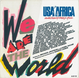 LP USA For Africa - We Are The World (VINIL COMPACTO 7 POLEGADAS)