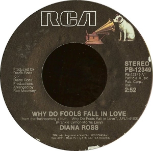 LP Diana Ross - Why Do Fools Fall In Love (VINIL 7 POLEGADAS)