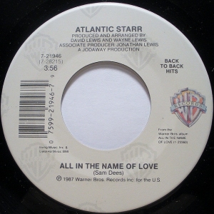 LP Atlantic Starr - Always (VINIL 7 POLEGADAS)