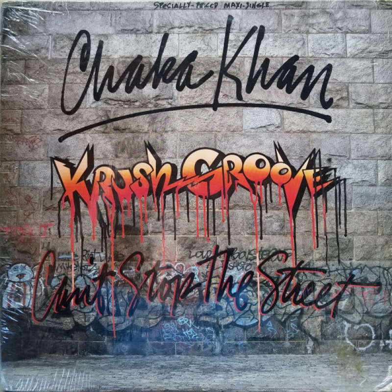 LP Chaka Khan - (Krush Groove) Cant Stop The Street VINIL SINGLE 12 POLEGADA