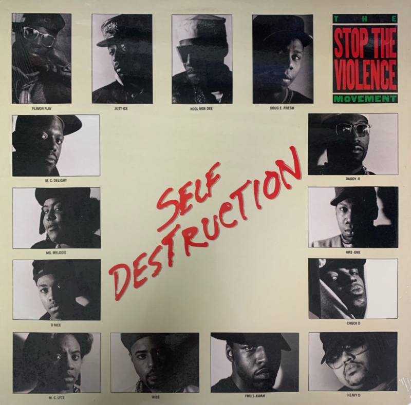 LP The Stop The Violence Movement - Self Destruction VINIL SINGLE IMPORTADO
