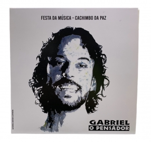 LP Gabriel Pensador - Festa Da Musica Cachimbo Da Paz COMPACTO 7 POLEGADAS