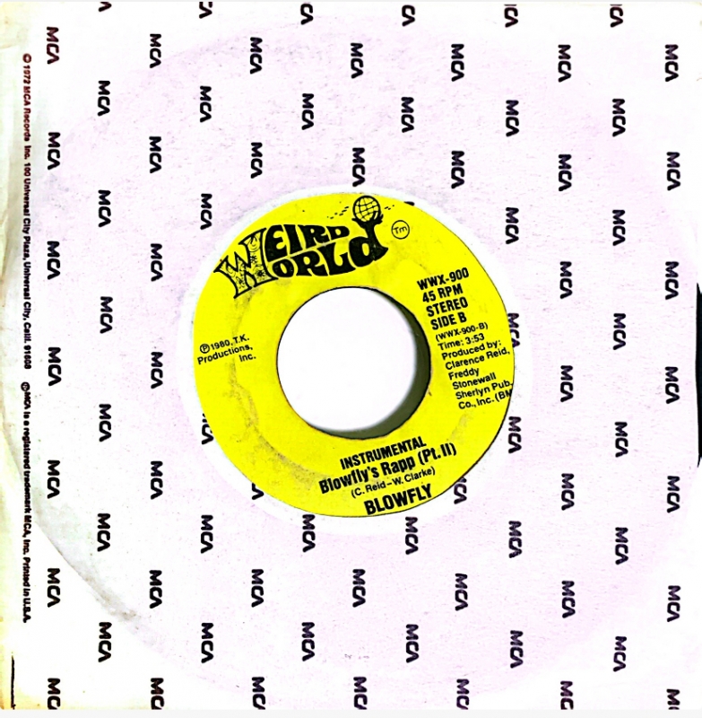 LP Blowfly - Blowflys Rapp VINIL 7 POLEGADA IMPORTADO