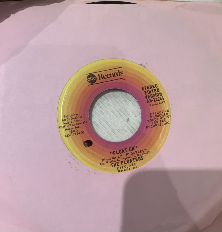 LP The Floaters - Float On VINIL COMPACTO 7 POLEGADA IMPORTADO