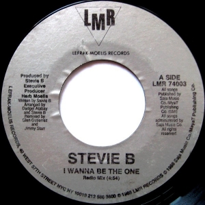 LP Stevie B - I Wanna Be The One (COMPACTO 7 POLEGADAS)