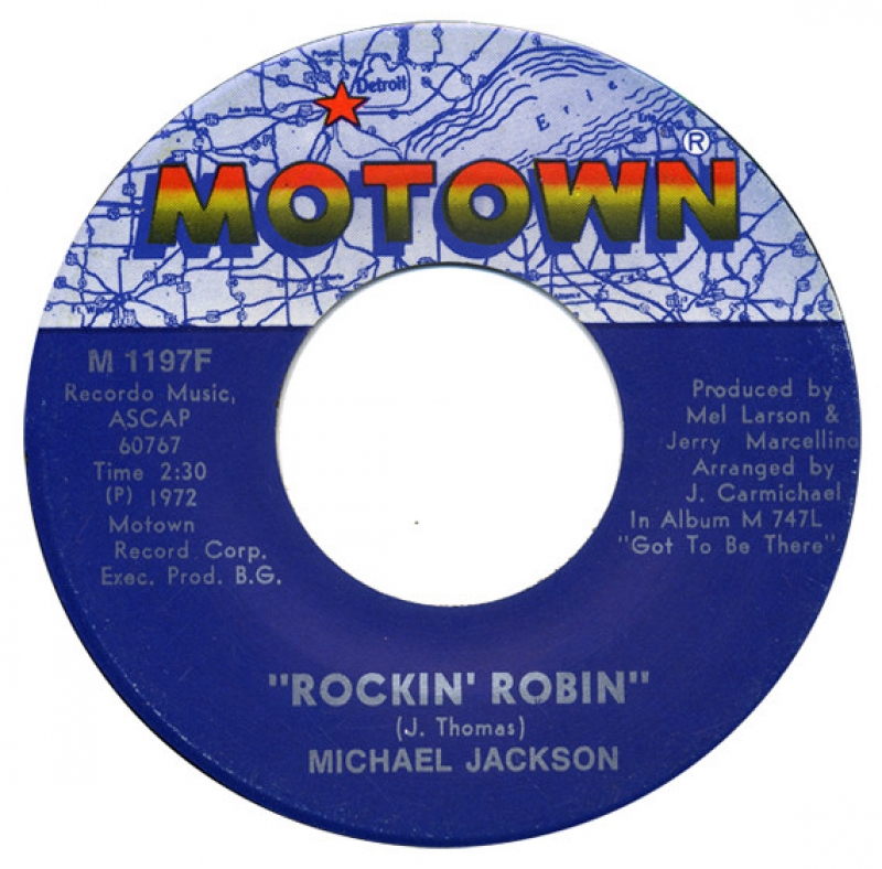 LP Michael Jackson - Rockin Robin (COMPACTO 7 POLEGADAS)