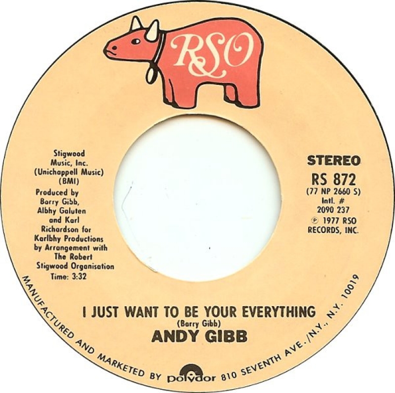 LP Andy Gibb - I Just Want To Be Your Everything (COMPACTO 7 POLEGADAS)
