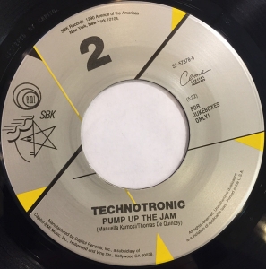 LP Technotronic - Pump Up The Jam (COMPACTO 7 POLEGADAS)
