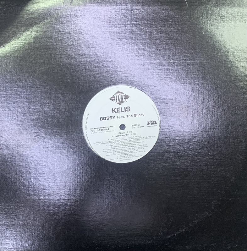 LP Kelis FEAT TOO SHORT - Bossy VINYL SINGLE IMPORTADO