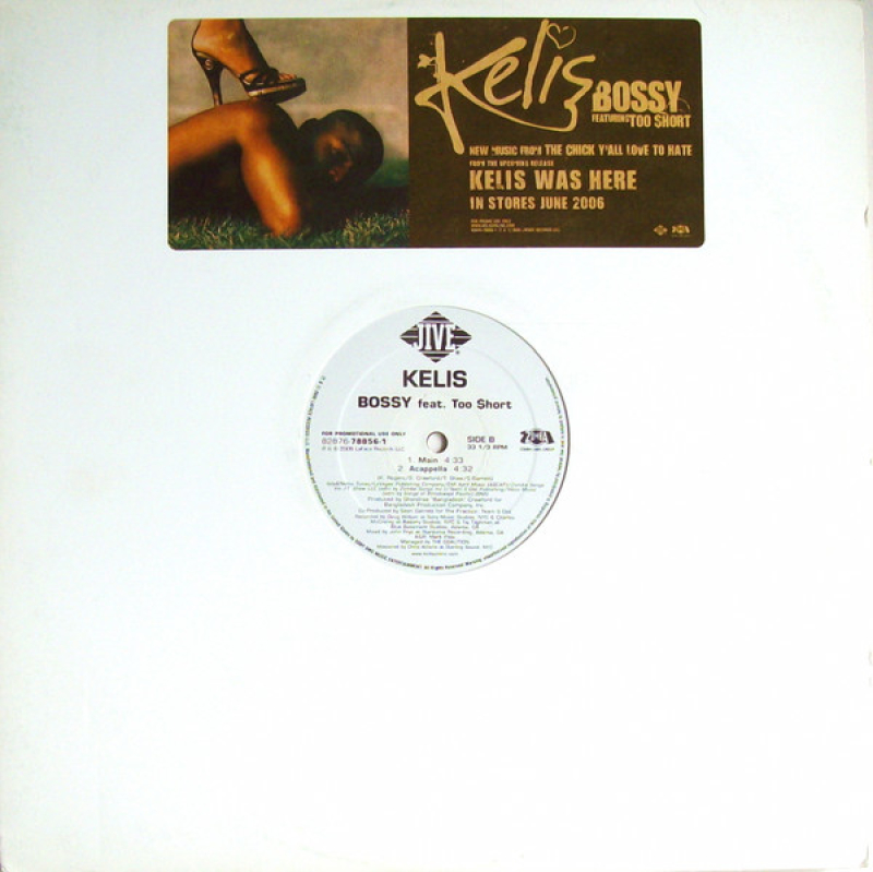 LP Kelis FEAT TOO SHORT - Bossy VINYL SINGLE IMPORTADO