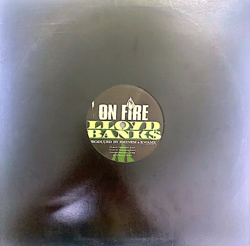LP Lloyd Banks - On Fire e Warrior VINYL SINGLE IMPORTADO