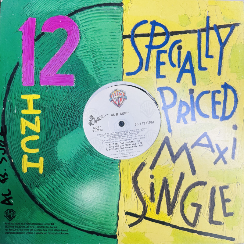 LP Al B Sure - Nite And Day VINYL SINGLE IMPORTADO