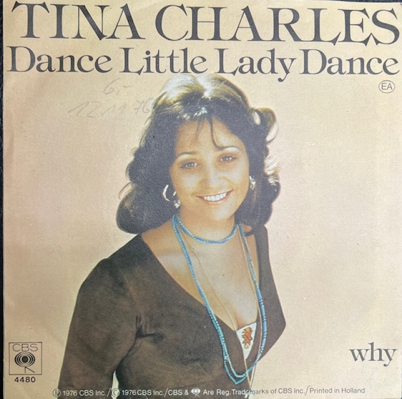 LP Tina Charles - Dance Little Lady Dance VINYL COMPACTO 7 POLEGADAS IMPORTADO
