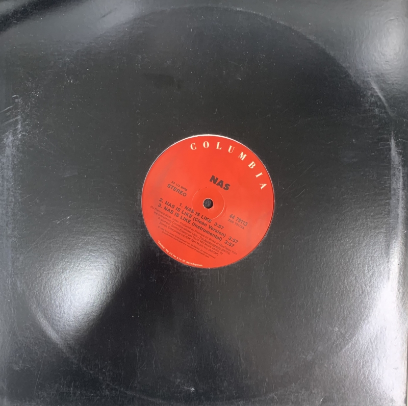 LP Nas - Nas Is Like e Dr Knockboots VINYL SINGLE IMPORTADO