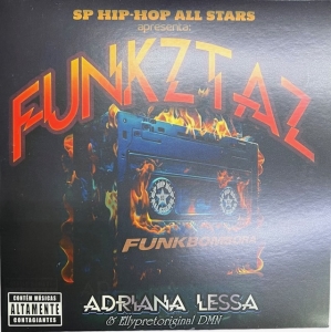 LP Hip Hop All Stars - Funkztaz Adriana Lessa Elly Dmn VINYL 7 POLEGADAS