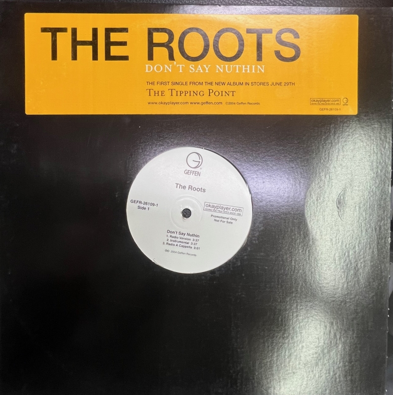 LP  The Roots - Dont Say Nuthin VINYL SINGLE IMPORTADO