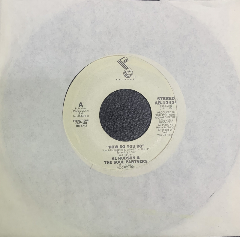 LP Al Hudson & The Soul Partners - How Do You Do VINYL COMPACTO 7 POLEGADAS