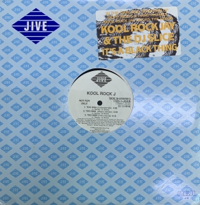 LP Kool Rock J - Too High e Its A Black Thing VINYL SINGLE IMPORTADO